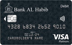 Bank Al Habib Visa Platinum Debit Card