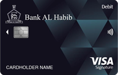 Bank Al Habib Visa Signature Debit Card