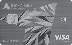 Bank Alfalah Bank Alfalah Islamic Premier Visa Infinite Debit Card