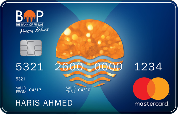 Bank of Punjab Mastercard Gold Debit Card