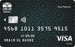 MCB Islamic Visa Platinum Debit Card