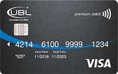 UBL UBL VISA Premium Debit Card